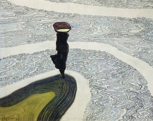 Donna sulla riva da Leon Spilliaert
