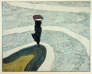 Donna in riva al mare da Leon Spilliaert