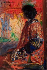 Donna giapponese da Leon Wyczolkowski