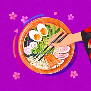 Ramen Bliss, 2025 (digitale)