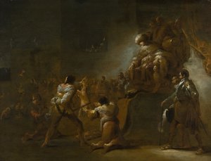 Il giudizio di Salomone da Leonard Bramer