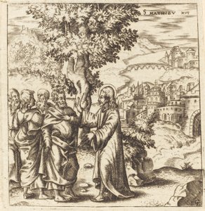 Cristo ammonisce i suoi discepoli