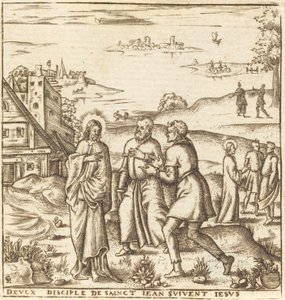 Cristo invita due discepoli di Giovanni Battista a seguirlo da Leonard Gaultier