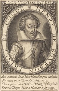 Enrico di Borbone, Principe di Condé da Leonard Gaultier