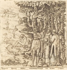 Giovanni Battista testimonia per Cristo da Leonard Gaultier