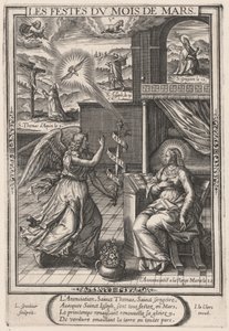 Les Festes du mois de Mars (Annunciazione) da Leonard Gaultier