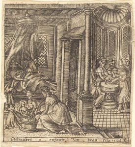 La nascita di Giovanni Battista da Leonard Gaultier