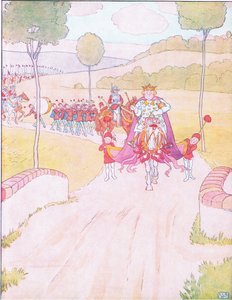Tutti i cavalli del re e tutti gli uomini del re non riuscirono a rimettere insieme Humpty da Leonard Leslie Brooke