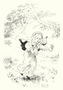 Eccomi, piccola Joan saltellante da Leonard Leslie Brooke
