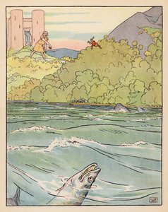 Illustrazione per Pollicino da Leonard Leslie Brooke