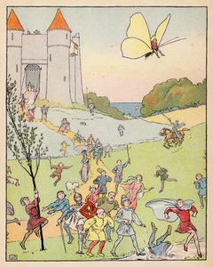 Illustrazione per Pollicino da Leonard Leslie Brooke