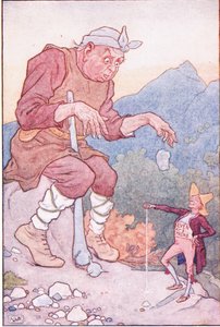 Il gigante e il sarto: Il piccolo sarto coraggioso, anni 1920 da Leonard Leslie Brooke