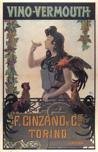 Pubblicità del Vino-Vermouth, c.1900