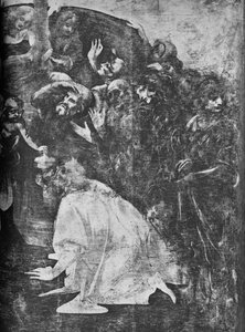 Adorazione dei Magi - Parte inferiore destra, c1481 1945 da Leonardo da Vinci