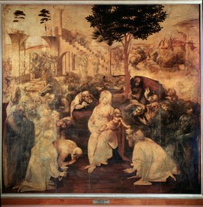 Adorazione dei Magi da Leonardo da Vinci