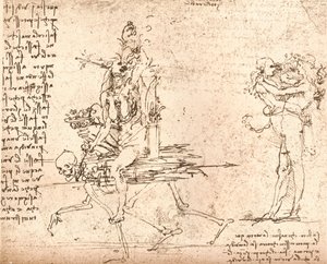 Composizione allegorica, c1472-c1519, 1883 da Leonardo da Vinci
