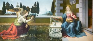 Annunciazione da Leonardo da Vinci