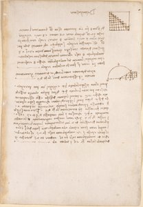 Note e diagrammi sulla geometria, intitolati 