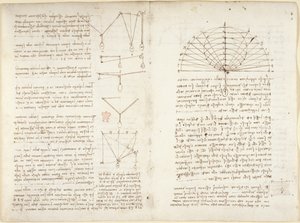 Note e diagrammi sulla meccanica da Leonardo da Vinci