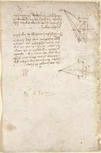 Note e schizzo schematico sull