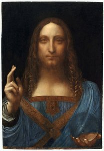 Cristo come Salvator Mundi da Leonardo da Vinci
