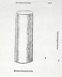 Columna rotunda solida, illustrazione da 