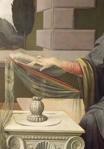(dettaglio) della Vergine Maria, dall