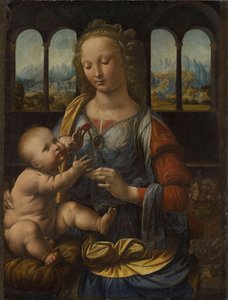 Tedesco: Madonna mit der Nelke Madonna del garofano da Leonardo da Vinci
