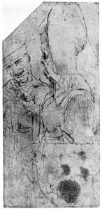 Coppia grottesca, fine XV o inizio XVI secolo