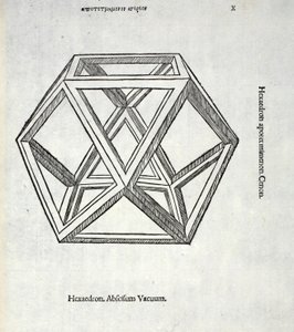 Hexaedron abscisum vacuum, illustrazione da 