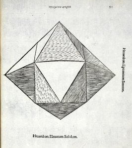 Hexaedron elevatum solidum, illustrazione da 
