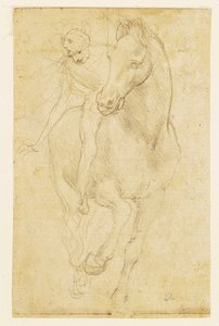 Cavallo e Cavaliere, c.1480 da Leonardo da Vinci