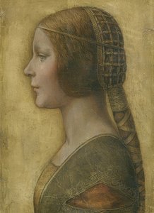 La Bella Principessa. Circa 1496 da Leonardo da Vinci
