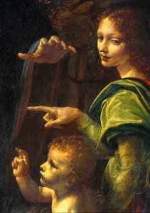 La Vierge aux rochers - La Madonna delle Rocce ... da Leonardo da Vinci