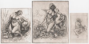 Leda e il cigno, c1504-1506 da Leonardo da Vinci