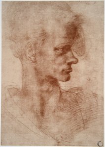 Caricatura di un giovane uomo