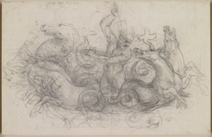 Leonardo da Vinci - Nettuno, 1504-5 ca. da Leonardo da Vinci