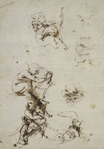 Leonardo da Vinci, oggetto 1857.0110.1 - recto (British Museum) da Leonardo da Vinci
