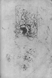 Fanciulla con Unicorno, c1478-1480 1945 da Leonardo da Vinci