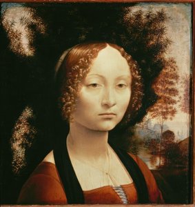 Ritratto di Ginevra Benci da Leonardo da Vinci