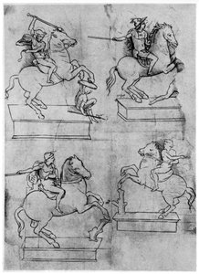Studi per il Monumento Sforza