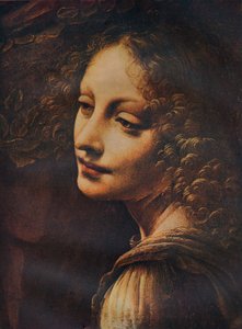 La Vergine delle Rocce (dettaglio), c1491 da Leonardo da Vinci
