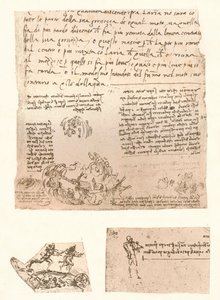 Tre disegni, c1472-c1519, 1883