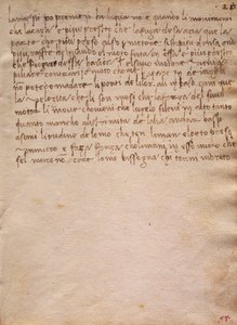 Estratto non firmato dal Codex Trivulzianus da Leonardo da Vinci