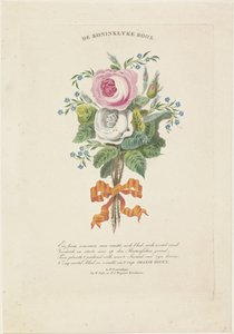 Rose con ritratti in silhouette di Guglielmo I Federico, re dei Paesi Bassi, Guglielmina di Prussia, i loro figli, i suoi genitori e sua sorella