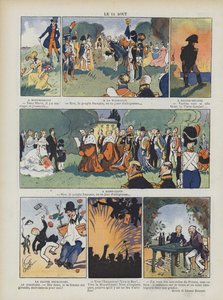 15 agosto. Illustrazione per Le Rire da Leonce Burret