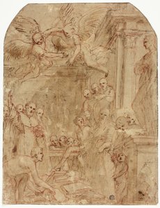Studio per il Processo ai libri di San Domenico e degli albigesi per mezzo del fuoco da Leonello Spada