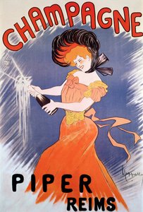 Manifesto pubblicitario per Piper Champagne, XX secolo da Leonetto Cappiello