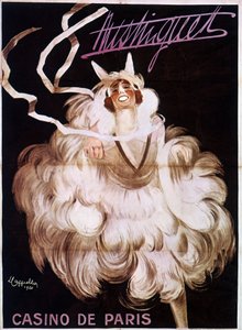 Mistinguett al Casino de Paris, poster di Leonetto Cappiello (1875-1942) da Leonetto Cappiello