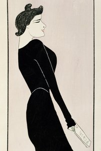 Ritratto di Lucienne Breval (Zurigo) da Leonetto Cappiello